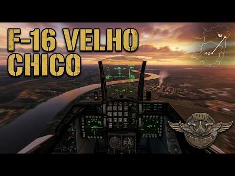 Em 17 de julho de 2026, a plataforma de simulação de voo Almeida Flight Sim divulgou os detalhes de uma travessia aérea virtual, empregando o caça F-16 ...