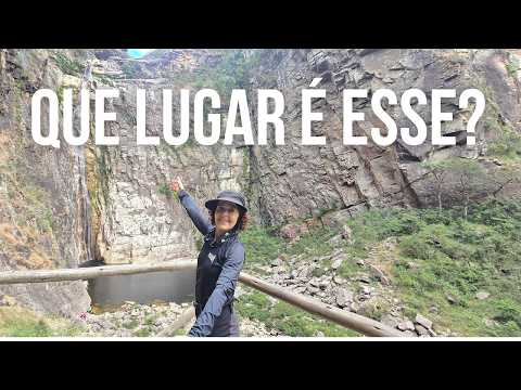 📌 DESTAQUE DE TURISMO: A **Cachoeira Rabo de Cavalo**, em **Conceição do Mato Dentro (MG)**, é uma das quedas d'água mais impressionantes da Serra do Es...