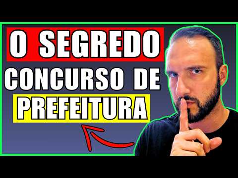 Em publicação realizada em 11/01/2025, o canal Luiz Soares Concursos abordou detalhes importantes envolvendo Serviços de Prefeitura, pauta que vem mobil...