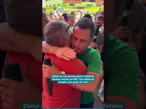 Um eleitor que se identifica com o ex-presidente Luiz Inácio Lula da Silva manifestou publicamente seu apoio ao político Cleitinho. A declaração, que ev...