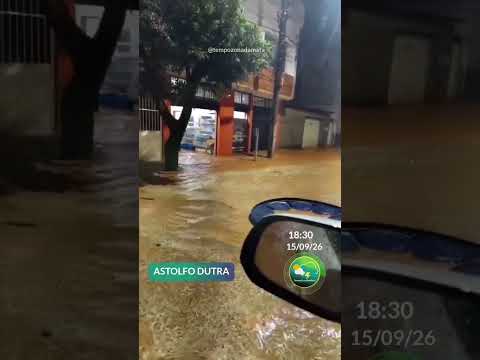 A cidade de Astolfo Dutra, localizada na Zona da Mata mineira, foi palco de um evento de forte chuva em 16 de setembro de 2026. O fenômeno meteorológico...