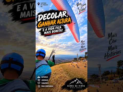 Ó o que a gente achou: um vídeo do canal Parapente sem filtro que vale o play. A gente não perdeu tempo e trouxe o vídeo "Santana do Paraíso: A altitude...