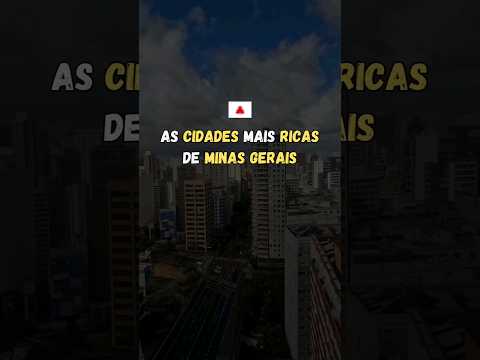 Reparamos nesse vídeo do canal YouTube e trouxemos pra você não perder. A gente não perdeu tempo e trouxe o vídeo "Minas Gerais: as cidades mais ricas r...