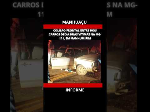 Atenção que esse vídeo merece seu clique! Produção do canal MANHUAÇU INFORME. A gente não perdeu tempo e trouxe o vídeo "Colisão frontal grave na MG-111...