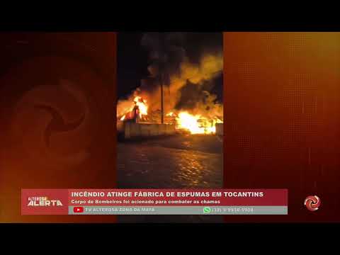Um incêndio de grandes proporções atingiu uma fábrica de espumas no estado do Tocantins, desencadeando uma ampla operação do Corpo de Bombeiros para con...