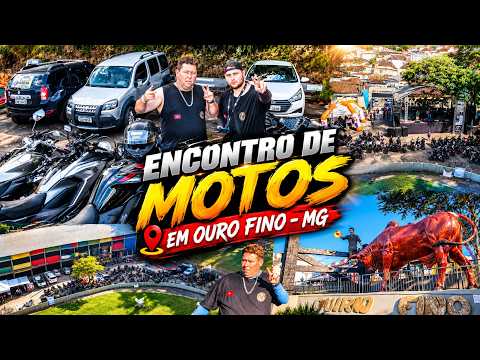 Ouro Fino, no sul de Minas Gerais, foi palco de um evento que parou a cidade e reuniu uma multidão de amantes das duas rodas. O grandioso Encontro de Mo...