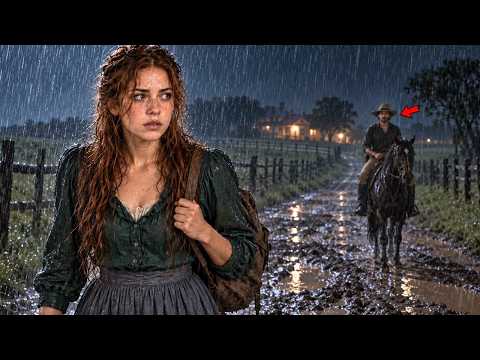 Sob uma torrencial chuva que castiga o campo, uma imagem capturou a atenção ao retratar uma jornada que inspira reflexão e curiosidade. Uma jovem de cab...