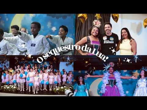 Um universo de magia e criatividade tomou conta do palco com a apresentação do espetáculo infantil "O Sequestro da Lua". A produção, que reuniu crianças...