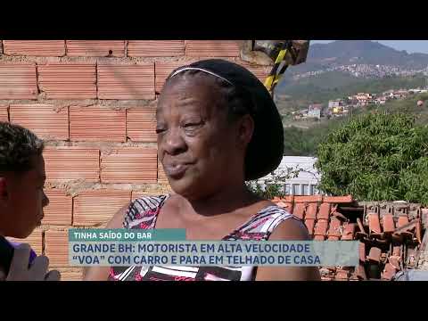 Um incidente inusitado chocou moradores da Grande Belo Horizonte, quando um veículo desgovernado, em alta velocidade, “voou” e acabou parando sobre o te...