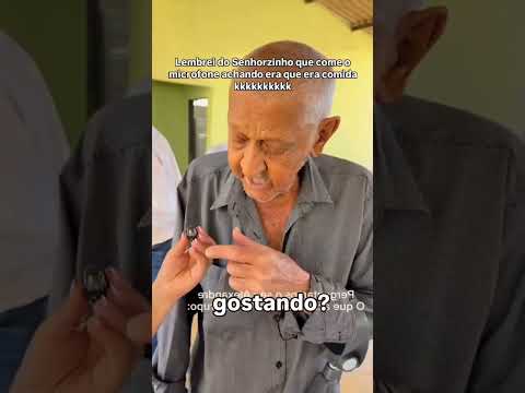 Esse aqui é pra você que curte conteúdo que rende conversa. Vídeo do canal YouTube. A gente não perdeu tempo e trouxe o vídeo "Mineiro viral: idoso conf...