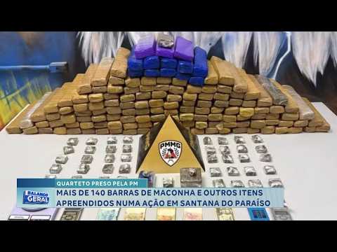 Uma significativa operação da Polícia Militar de Minas Gerais (PMMG) resultou na prisão de quatro indivíduos e na apreensão de uma vasta quantidade de e...