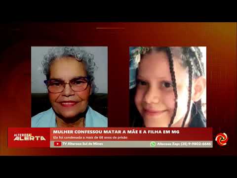 A mulher responsável pelo brutal assassinato de sua mãe e filha em Minas Gerais foi sentenciada a mais de 68 anos de reclusão. A condenação, proferida p...
