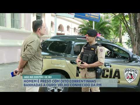 Uma operação da Polícia Militar de Minas Gerais (PMMG) resultou na detenção de um homem no coração de Belo Horizonte. O indivíduo, que já possuía regist...