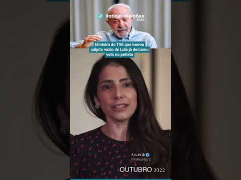 Mais um pra sua lista: o canal YouTube publicou um vídeo que está chamando a atenção. A gente não perdeu tempo e trouxe o vídeo "Ministra do TSE vetou L...