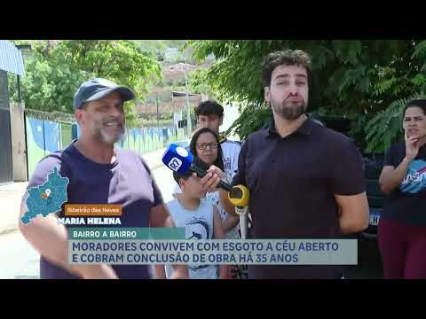 O bairro Maria Helena, em Ribeirão das Neves, convive há mais de três décadas com um problema crônico de esgoto a céu aberto. A situação, que já perdura...