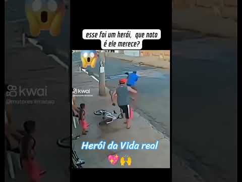 Um registro impactante que circula nas redes sociais mostra a ação de um homem que se tornou um verdadeiro herói ao intervir em uma situação de potencia...