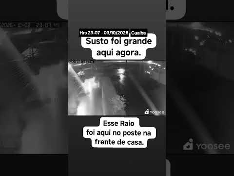 Apareceu esse conteúdo produzido por nossa produção e achamos que você precisa ver. A gente não perdeu tempo e trouxe o conteúdo "Susto! Raio cai na fre...