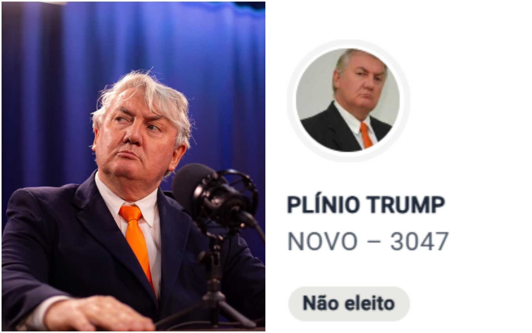 Nas eleições de 5 de outubro de 2026, um candidato sósia de Donald Trump não obteve sucesso em sua corrida por uma vaga como deputado federal por Minas ...