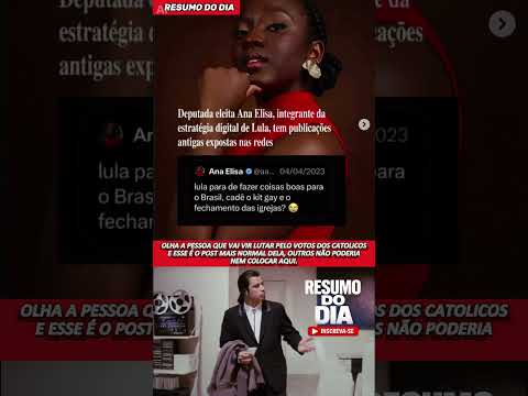 Ó o que a gente achou: um conteúdo de ResumodoDia que vale o play. A gente não perdeu tempo e trouxe o conteúdo "Ana Elisa: A verdade chocante que ela e...
