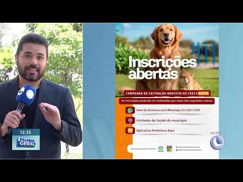 Um importante serviço de saúde pública animal está com inscrições abertas para a campanha de castração gratuita de cães e gatos. A iniciativa visa contr...