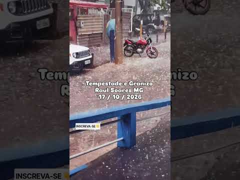 Apareceu esse conteúdo produzido por nossa produção e achamos que você precisa ver. A gente não perdeu tempo e trouxe o conteúdo "Forte granizo em Raul ...