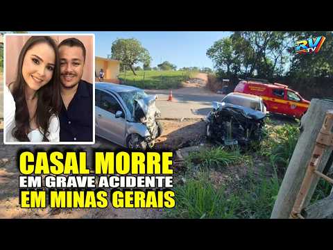 Acidente em Perdigão MG: Casal morre e criança fica ferida na MGC-252