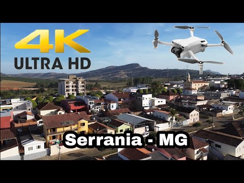 Serrania MG em 4K: Vistas aéreas espetaculares capturadas por drone