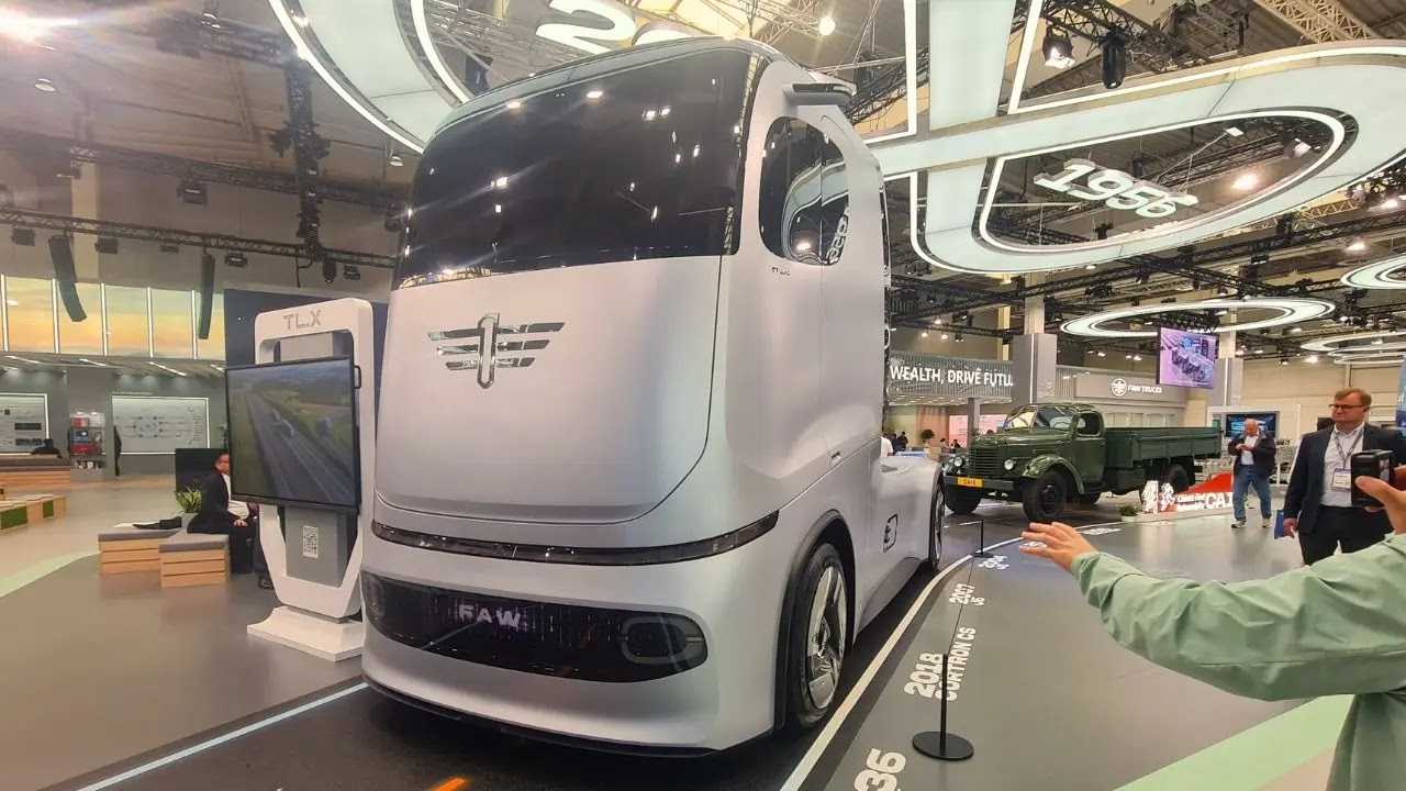 Caminhão chinês futurista da FAW promete revolucionar transporte rodoviário no Brasil
